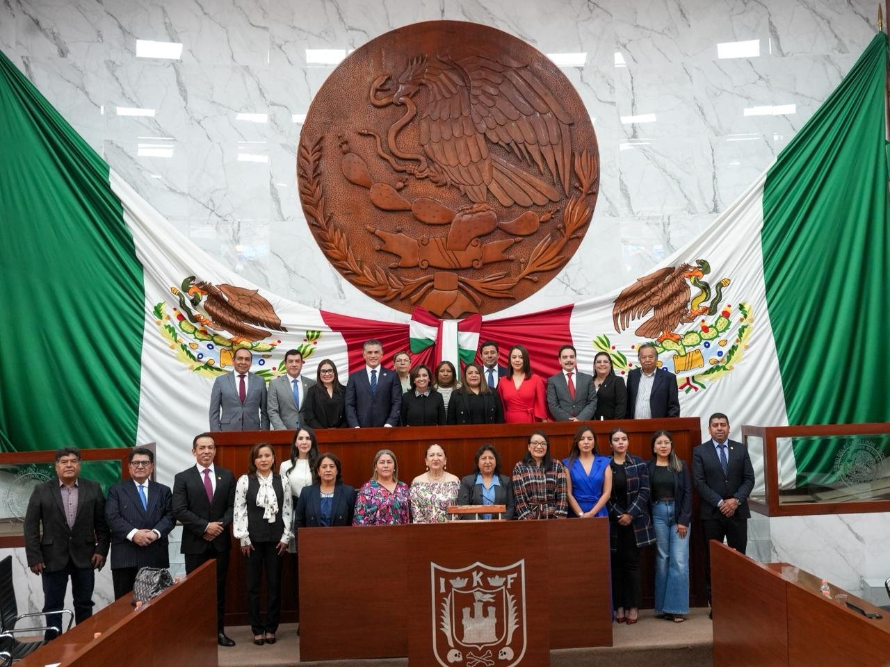 Develación de las Letras Doradas 500 Tlaxcala