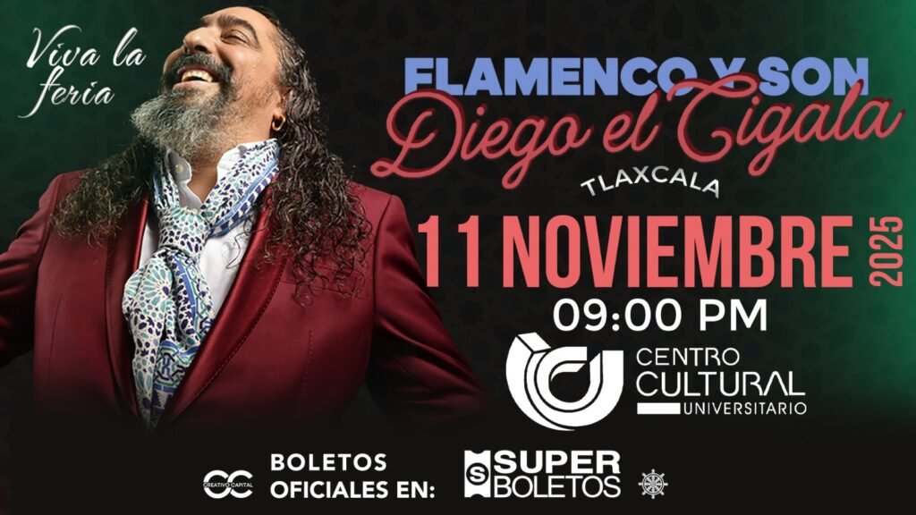 Diego el Cigala en Tlaxcala: una noche de flamenco, pasión y alma gitana 4 Diego el Cigala 4-