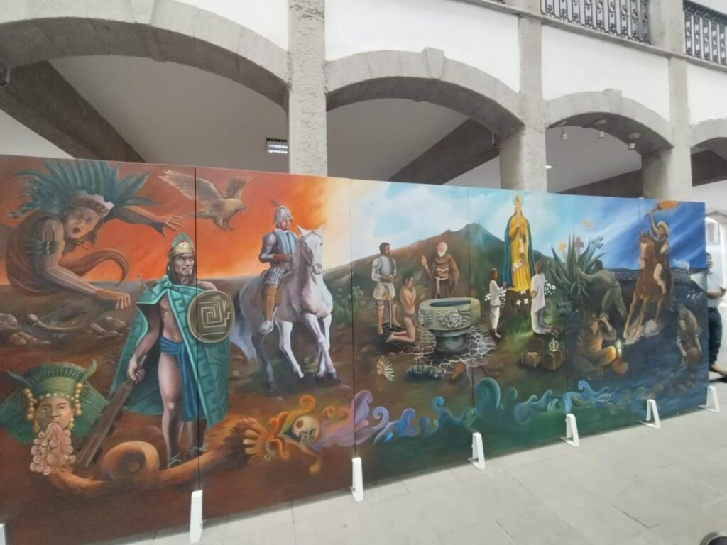 Mural Conmemoracion 500 anos-